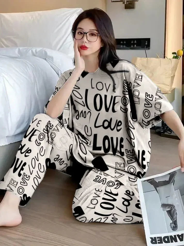 LOVE DROPSHOULDER CHARCOAL - PJ SUIT FOR WOMEN