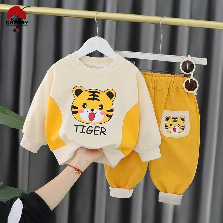 TIGER Printed SweatShirt And Trouser For KIDS