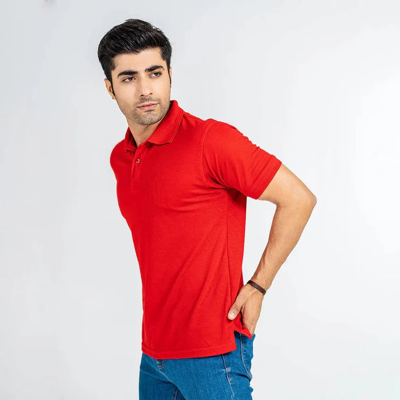 Polo T-Shirt For Men - RED