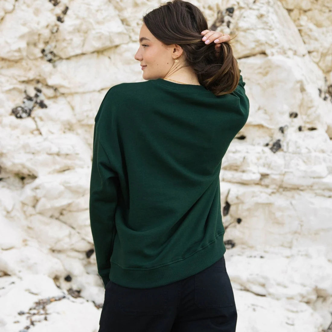 Women Sweatshirt - Green